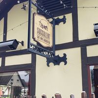 On the corner of 4th at Succulent Cafe in Solvang