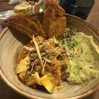 Vegan Ceviche (with tofu)  at Avocado in Barcelona