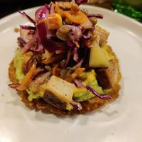 Patacón at Avocado in Barcelona