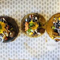 Vegan tacos at Avocado in Barcelona