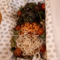 Superfood salad vegan at Avocado in Barcelona