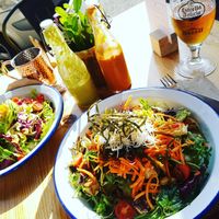 Healthy and vegetarian salads 😍 at Avocado in Barcelona