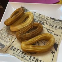 Churros at Freedom Cakes Bakery in Madrid