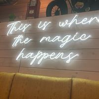 Awesome decor  at Freedom Cakes Bakery in Madrid