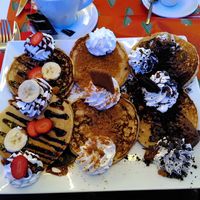 Pancakes degustation, 9.95€ at Freedom Cakes Bakery in Madrid