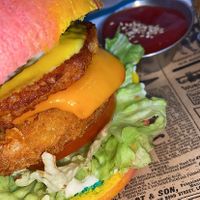 Chicken burger   at Freedom Cakes Bakery in Madrid