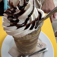 Frappé  at Freedom Cakes Bakery in Madrid