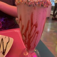 Strawberry milkshake   at Freedom Cakes Bakery in Madrid