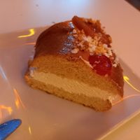 Roscón de reyes. at Freedom Cakes Bakery in Madrid