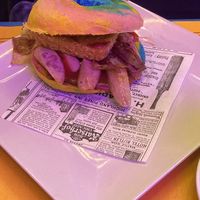 Bagel  at Freedom Cakes Bakery in Madrid