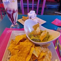 Guacamole at Freedom Cakes Bakery in Madrid