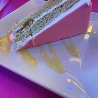 Pink Panther cake at Freedom Cakes Bakery in Madrid