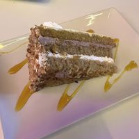 San Marcos cake was the special, and SO good!  at Freedom Cakes Bakery in Madrid