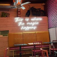 More interior  at Freedom Cakes Bakery in Madrid