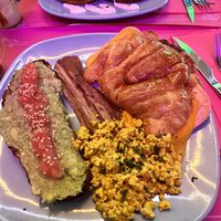 Breakfast option 2   at Freedom Cakes Bakery in Madrid