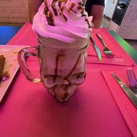 Mocha frappe!   at Freedom Cakes Bakery in Madrid