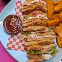 Sandwich Club at Freedom Cakes Bakery in Madrid