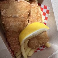 Fish & Chips  at Freedom Cakes Bakery in Madrid