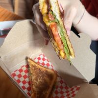 Vegan Sandwich   at Freedom Cakes Bakery in Madrid