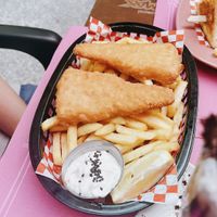 no fish con papas  at Freedom Cakes Bakery in Madrid