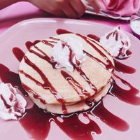 pancakes  at Freedom Cakes Bakery in Madrid