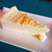 (basque style) cheesecake at Freedom Cakes Bakery in Madrid