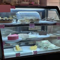 Selection of sweets   at Freedom Cakes Bakery in Madrid