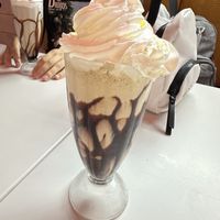 Lotus shake with cream  at Freedom Cakes Bakery in Madrid