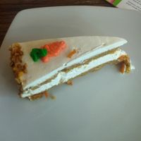 Carrot cake at Freedom Cakes Bakery in Madrid