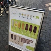 Veganes Eis  at POP Der Kaffeeladen in Meersburg