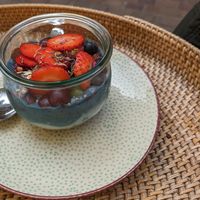 Smoothie Bowl at POP Der Kaffeeladen in Meersburg