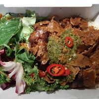 Seitan crocante at Petiscaria in Helsinki