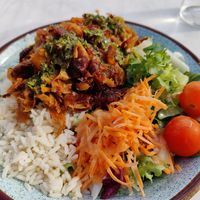 Crispy seitan with piripiri sauce at Petiscaria in Helsinki