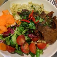 Crispy seitan. at Petiscaria in Helsinki