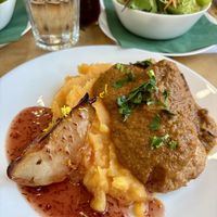 Pasticada mit Kartoffel- & Süßkartoffelpüree ⭐️⭐️⭐️⭐️⭐️  at Simple Green in Zagreb