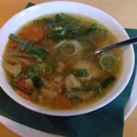 Daily soup
 at Simple Green in Zagreb