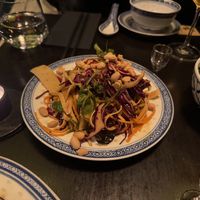 Manchurian noodles salad (169kr)  at Surfers in Stockholm