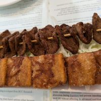 BBQ skewer at Loving Hut in Seattle