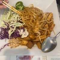Pad Thai  at Loving Hut in Seattle