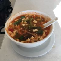 Hot & Sour Soup at Loving Hut in Seattle