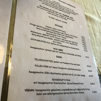 menu. On request they can make more vegan dishes  at Jockele in Hechingen
