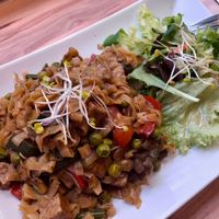 vegan dish at RosaGrün in Memmingen