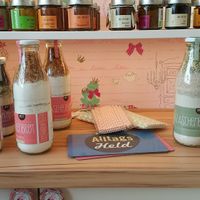 some jummy stuff at RosaGrün in Memmingen