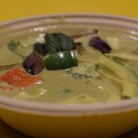 green curry at Kati Vegan Thai in Seattle