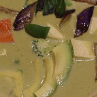 green curry at Kati Vegan Thai in Seattle
