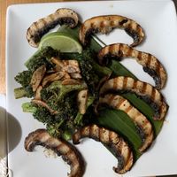 Portobello mushrooms  at Kati Vegan Thai in Seattle