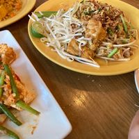 Pad Thai Noodles  at Kati Vegan Thai in Seattle