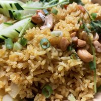 Pineapple fried rice  at Kati Vegan Thai in Seattle