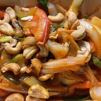 Sweet and sour cashew  at Kati Vegan Thai in Seattle