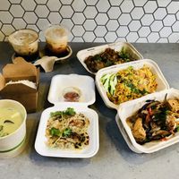 Spread  at Kati Vegan Thai in Seattle